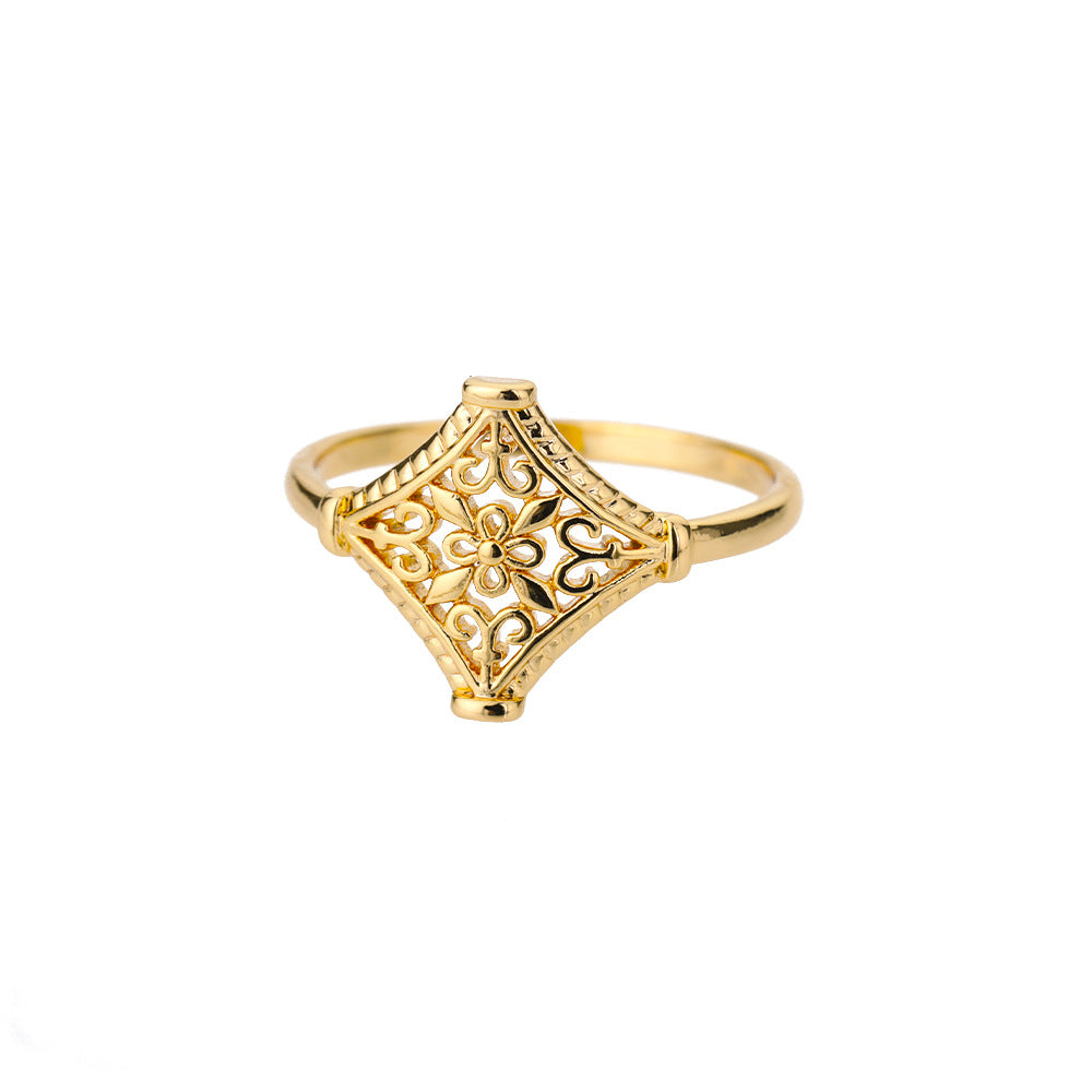 Heart Zircon Open Ring